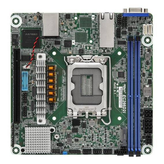 Obrázok pre Asrock EC266D2I základní deska Intel C266 LGA 1700 Mini ITX