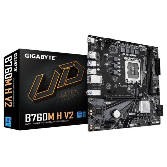 Obrázok pre GIGABYTE B760M H V2 základní deska Intel B760 Express LGA 1700 Micro ATX