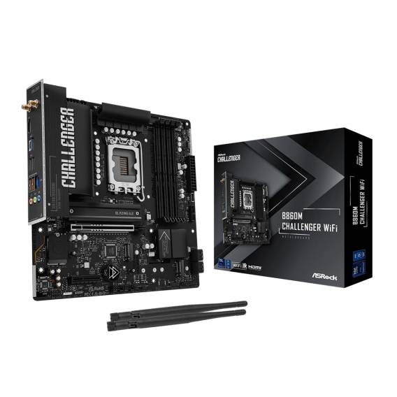 Obrázok pre Asrock B860M Challenger WiFi Intel B860 LGA 1851 (Socket V1) Micro ATX