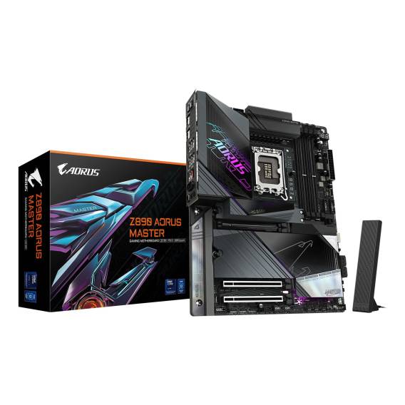 Obrázok pre GIGABYTE Z890 AORUS MASTER základní deska Intel Z890 LGA 1851 (Socket V1) ATX