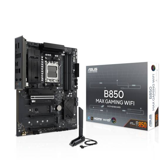 Obrázok pre ASUS B850 MAX GAMING WIFI AMD B850 Zásuvka AM5 ATX