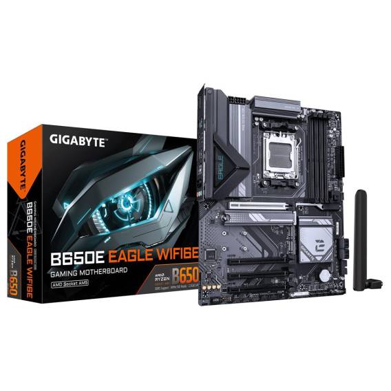 Obrázok pre GIGABYTE B650E EAGLE WIFI6E AMD B650 Zásuvka AM5 ATX