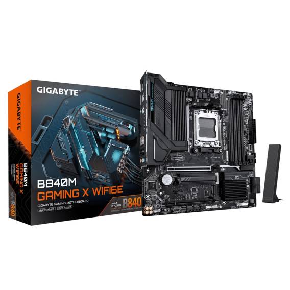 Obrázok pre GIGABYTE B840M GAMING X WIFI6E AMD B840 Zásuvka AM5 Micro ATX