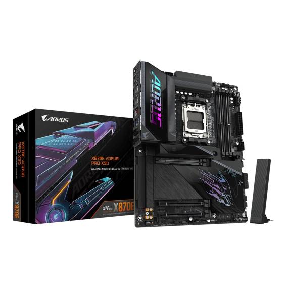 Obrázok pre GIGABYTE X870E AORUS PRO X3D AMD X870E Zásuvka AM5 ATX