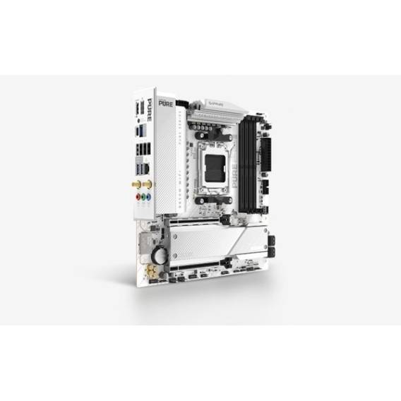 Obrázok pre Sapphire N-- PURE B850M WIFI 1xHDMI 1.4 1xDP 1.2 AMD B850 Zásuvka AM5 Micro ATX