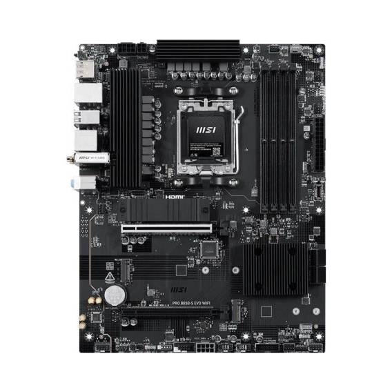 Obrázok pre MSI PRO B850-S EVO WIFI základní deska AMD B850 Zásuvka AM5 ATX