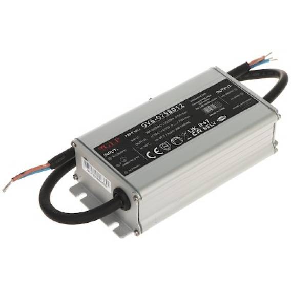Obrázok pre Switching Power Supply GV6-12V/6.25A