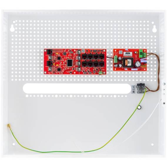 Obrázok pre Zestaw do 8 kamer IP switch PoE 8P+2G ATTE IP-8-20-H