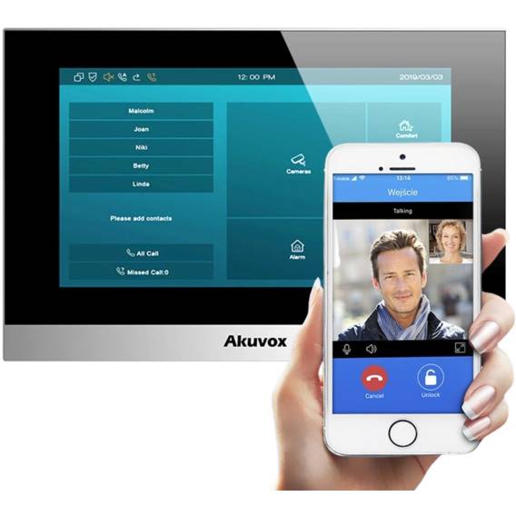 Obrázok pre Monitor wideodomofonu AKUVOX C313W-2