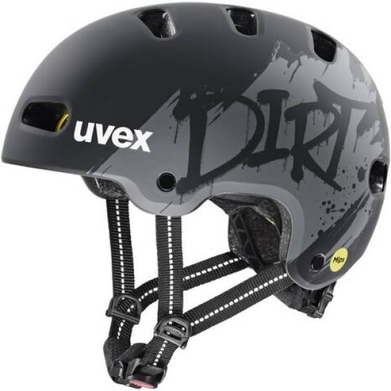 Obrázok pre UVEX Kid 4 Style MIPS dětská cyklistická helma, dirt black matt