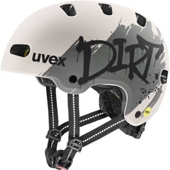 Obrázok pre UVEX Kid 4 Style MIPS dětská cyklistická helma, dirt warm grey