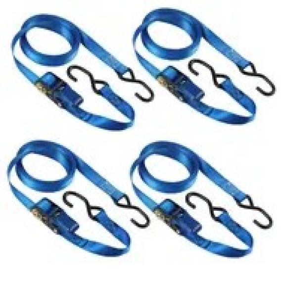 Obrázok pre MASTER LOCK Spanngurt mit Ratsche und S-Haken,5mx25mm, 4Stk