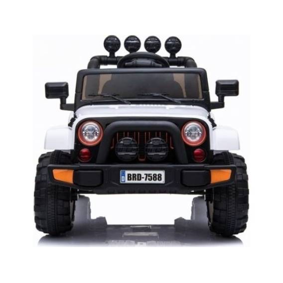 Obrázok pre Auto Na Akumulator Jeep BRD-7588 Światła LED MP3 Pilot Biały 4x4
