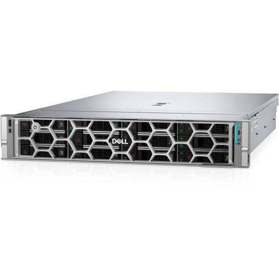 Obrázok pre DELL R570 server 960 GB Rack (2U) Intel Xeon 6 6507P 3,5 GHz 32 GB DDR5-SDRAM 1100 W