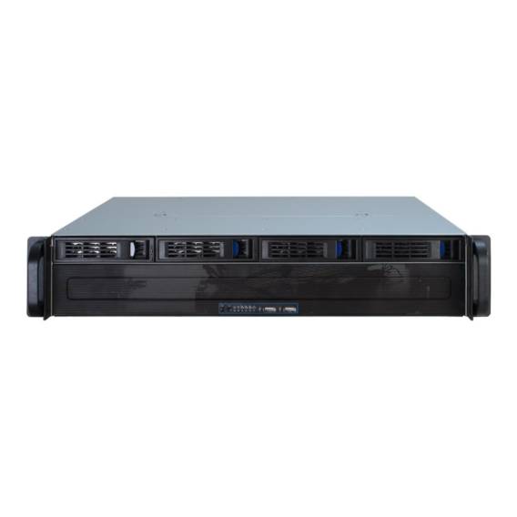 Obrázok pre Inter-Tech IPC 2U-2404S Skříň Černá, Stříbrná