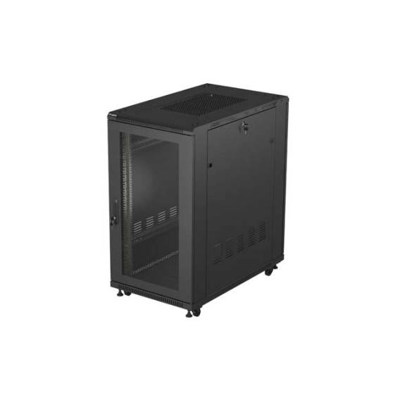 Obrázok pre Lanberg FF01-6022-23B rack 22U Volně stojící rack Černá