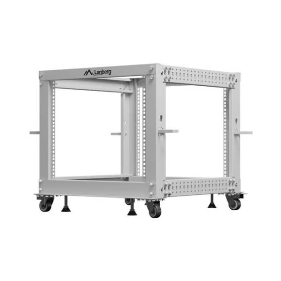 Obrázok pre OPEN RACK 19" 9U 600X600-1100 NASTAVITELNÝ ŠEDÝ LANBERG