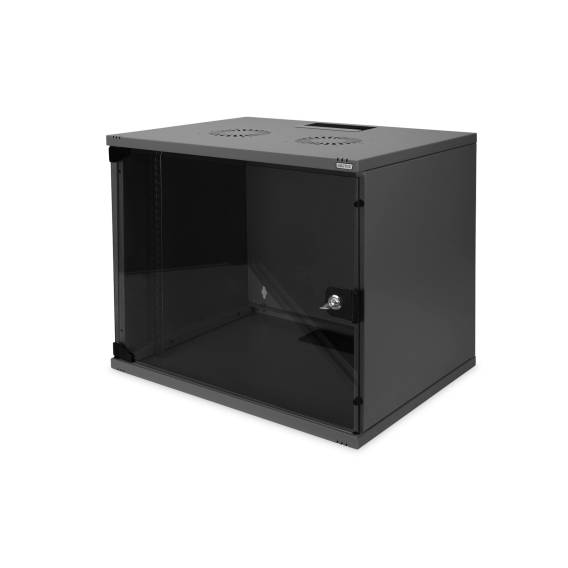Obrázok pre Digitus DN-19 09-U-S-SW rack 9U Nástěnný regál Černá