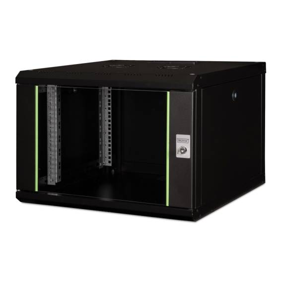 Obrázok pre Digitus DN-19 07U-6/6-SW rack 7U Nástěnný regál Černá