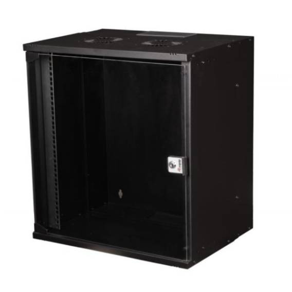 Obrázok pre Equip EWM-12-5440-B rack 12U Nástěnný regál Černá