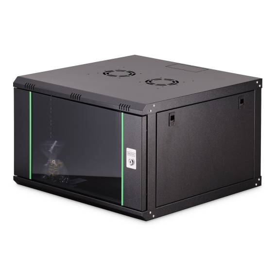 Obrázok pre Digitus DN-19 07U-6/6-EC-SW rack 7U Nástěnný regál Černá