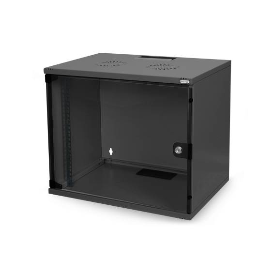Obrázok pre Digitus DN-19 07-U-S-SW rack 7U Nástěnný regál Černá
