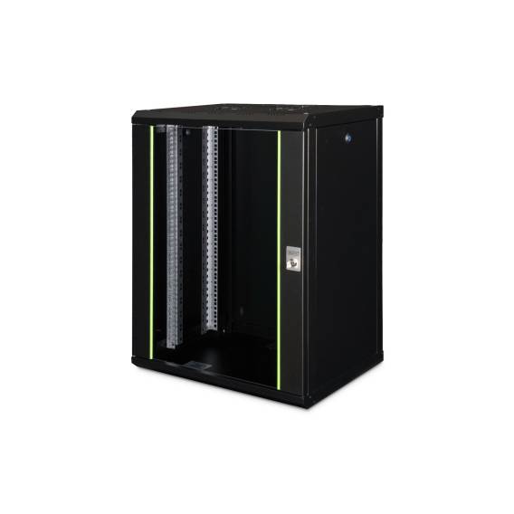 Obrázok pre Digitus DN-19 16-U-SW rack 16U Nástěnný regál Černá