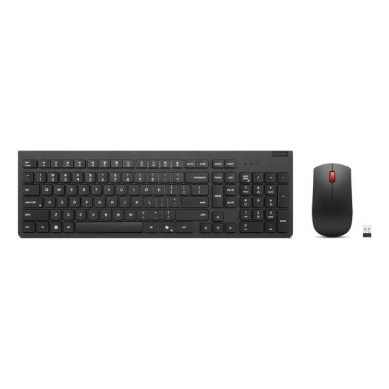 Obrázok pre Lenovo 4X31R64467 klávesnice Obsahuje myš Univerzální RF bezdrátový Německý Černá