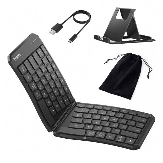Obrázok pre Inateck N0131_black klávesnice Domov/kancelář Bluetooth Černá