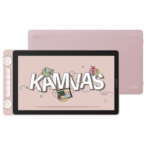 Obrázok pre HUION Kamvas 13 grafický tablet Růžová 5080 lpi 293,76 x 165,24 mm USB