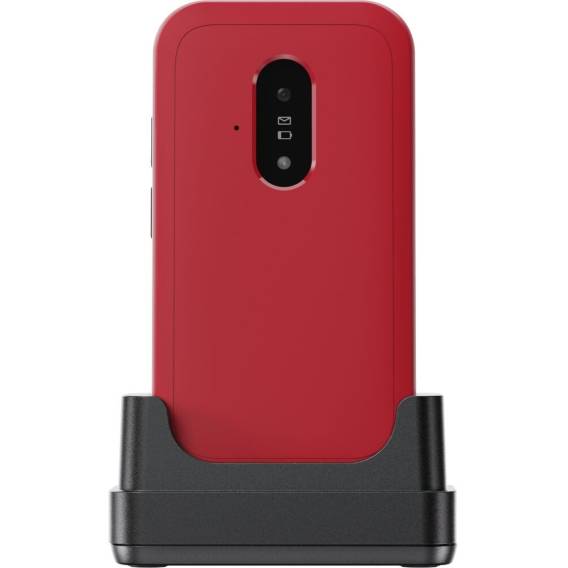 Obrázok pre Doro Leva E22 7,11 cm (2.8") 127,8 g Červená, Bílá Klasický telefon