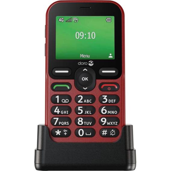 Obrázok pre Doro Leva E10 6,1 cm (2.4") 118,9 g Červená Telefon pro seniory