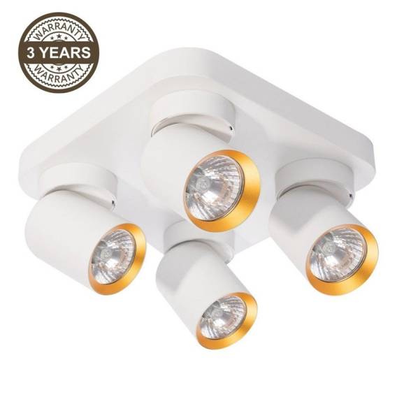 Obrázok pre CEILING LIGHT TUNIS 4XGU10 ML9940 W/GOLD
