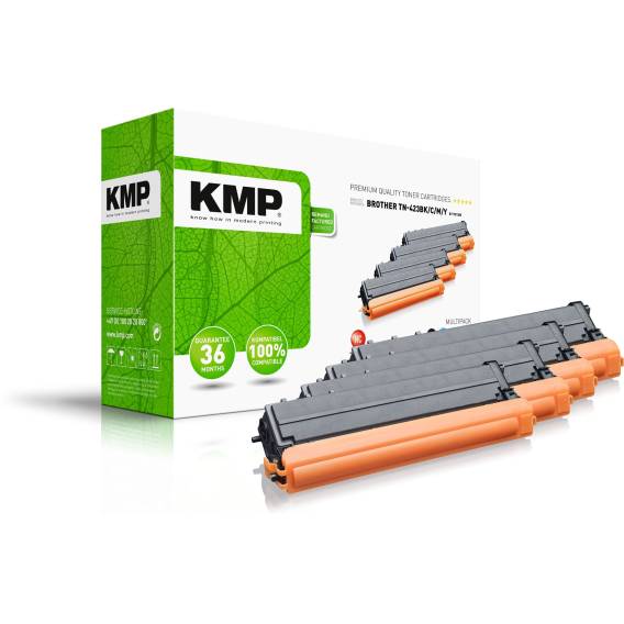 Obrázok pre KMP B-T101VX tonerová náplň 4 kusů Kompatibilní Černá, Azurová, Purpurová, Žlutá