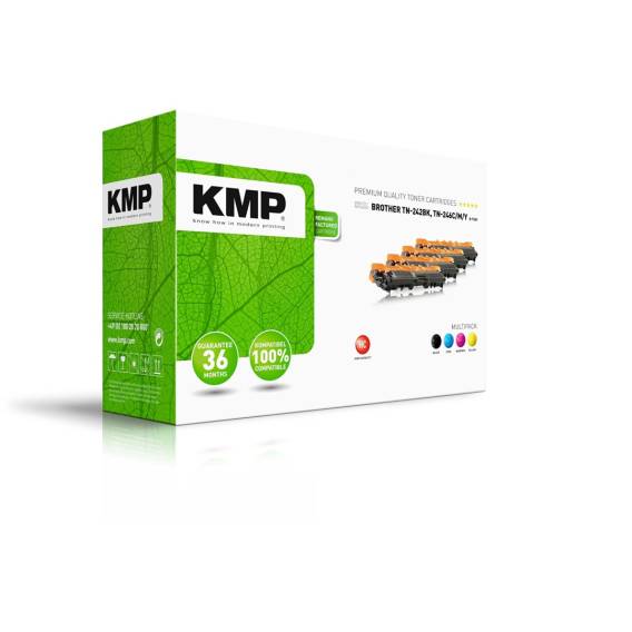 Obrázok pre KMP MULTIPACK B-T58V tonerová náplň 4 kusů Kompatibilní Černá, Azurová, Purpurová, Žlutá