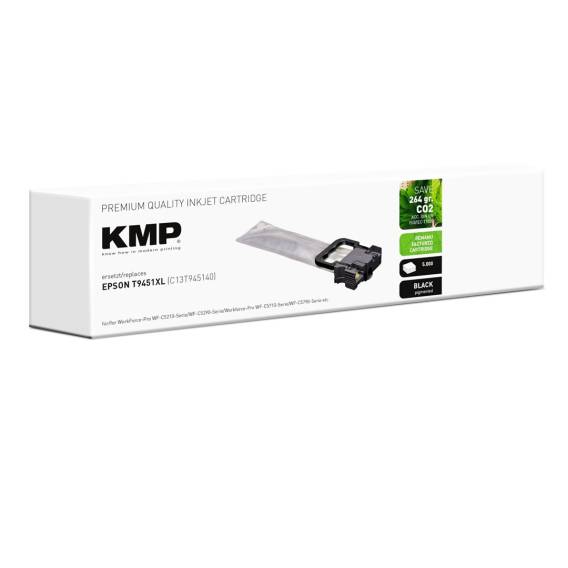 Obrázok pre KMP 1645,4001 inkoustová náplň 1 kusů Kompatibilní Černá