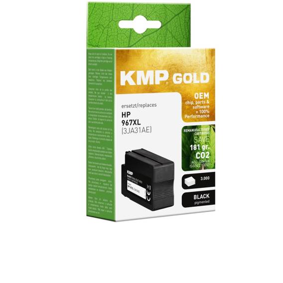 Obrázok pre KMP 1766,6201 inkoustová náplň 1 kusů Originální High (L) Yield Černá