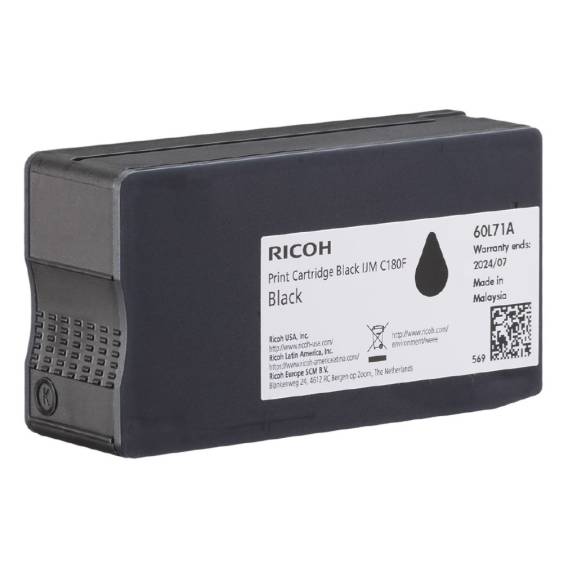 Obrázok pre Ricoh 408517 tonerová náplň 1 kusů Originální Černá