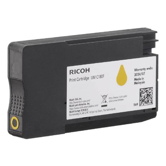 Obrázok pre Ricoh 408520 tonerová náplň 1 kusů Originální Žlutá