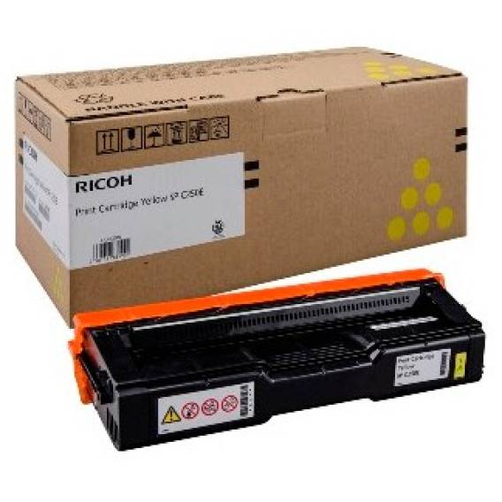 Obrázok pre Ricoh 407546 tonerová náplň 1 kusů Originální Žlutá