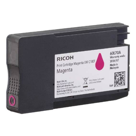 Obrázok pre Ricoh 408519 tonerová náplň 1 kusů Originální Purpurová