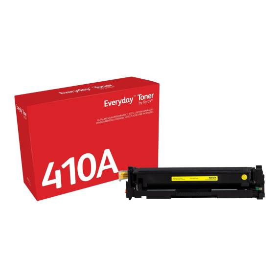 Obrázok pre Everyday™ Yellow Toner by Xerox compatible with HP 410A (CF412A), Standard capacity