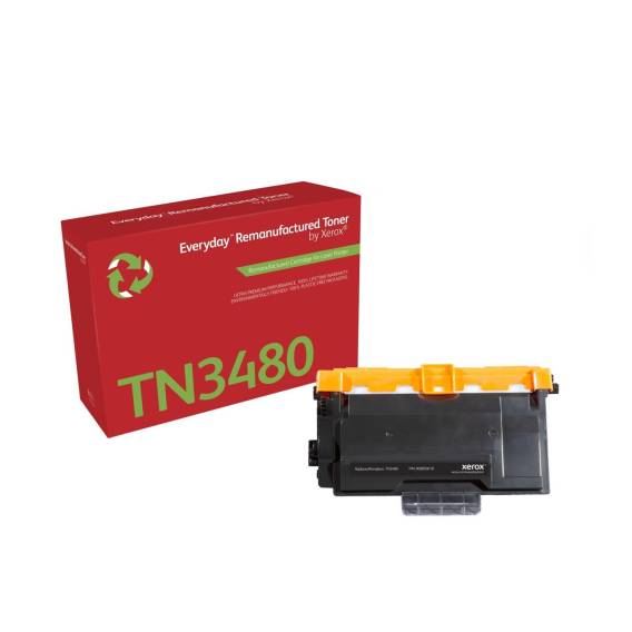 Obrázok pre Everyday™ Mono Remanufactured Toner by Xerox compatible with Brother TN3480, High capacity