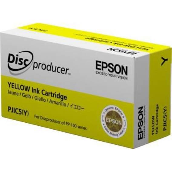 Obrázok pre Epson Discproducer Ink PJIC7(Y), Yellow (MOQ=10)