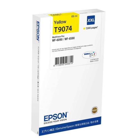 Obrázok pre Epson WF-6xxx Ink Cartridge Yellow XXL