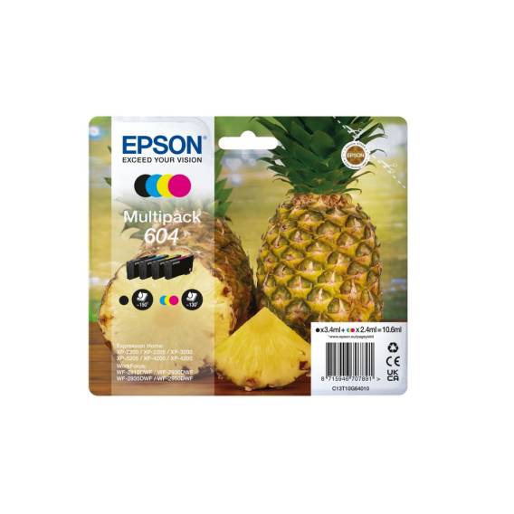 Obrázok pre Epson Multipack 4-colours 604 Ink