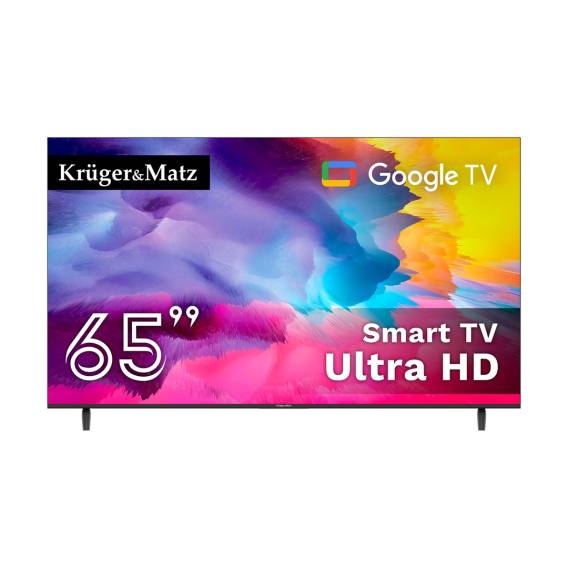 Obrázok pre Telewizor Kruger&Matz 65" UHD Google TV 5.0  DVB-T2/T/C  H.265  HEVC