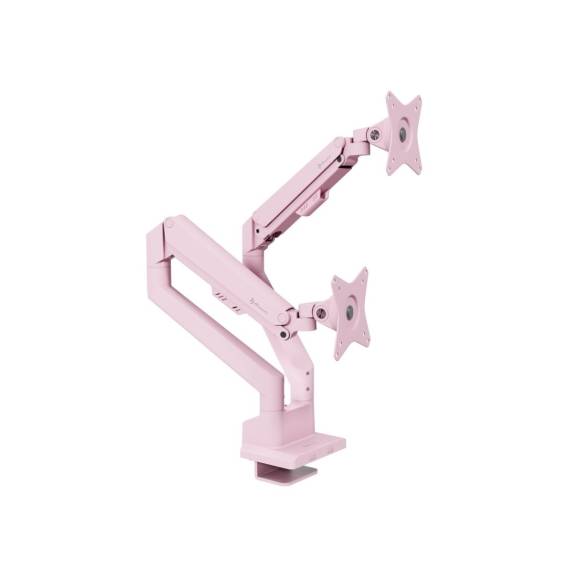 Obrázok pre Arozzi AZ-ALZARE-NEO-DUO-PNK Držák/stojan na monitor 81,3 cm (32") Stůl Růžová