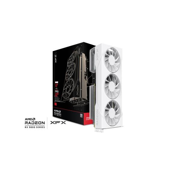 Obrázok pre Grafická karta XFX Swift RX 9070GRE White Tri-Force 12 GB