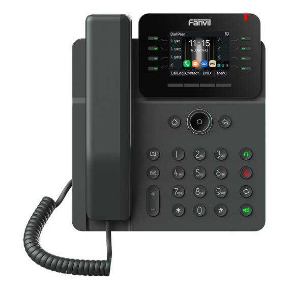 Obrázok pre Fanvil V62G IP telefon Černá 12 řádky LCD